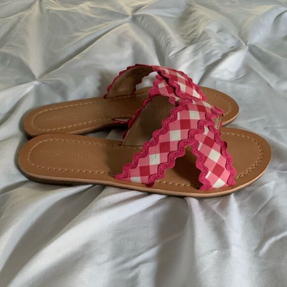 New Draper James Piper Ric Rac flats sandals. Size 7 - Picture 3 of 3